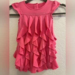*** NWT *** Infant Girls Barbie Pink Ruffled Dress